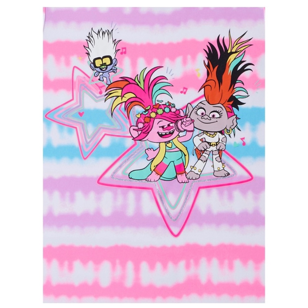Dreamworks Trolls cute pink soft dresses 2164 - Picture 3 of 9